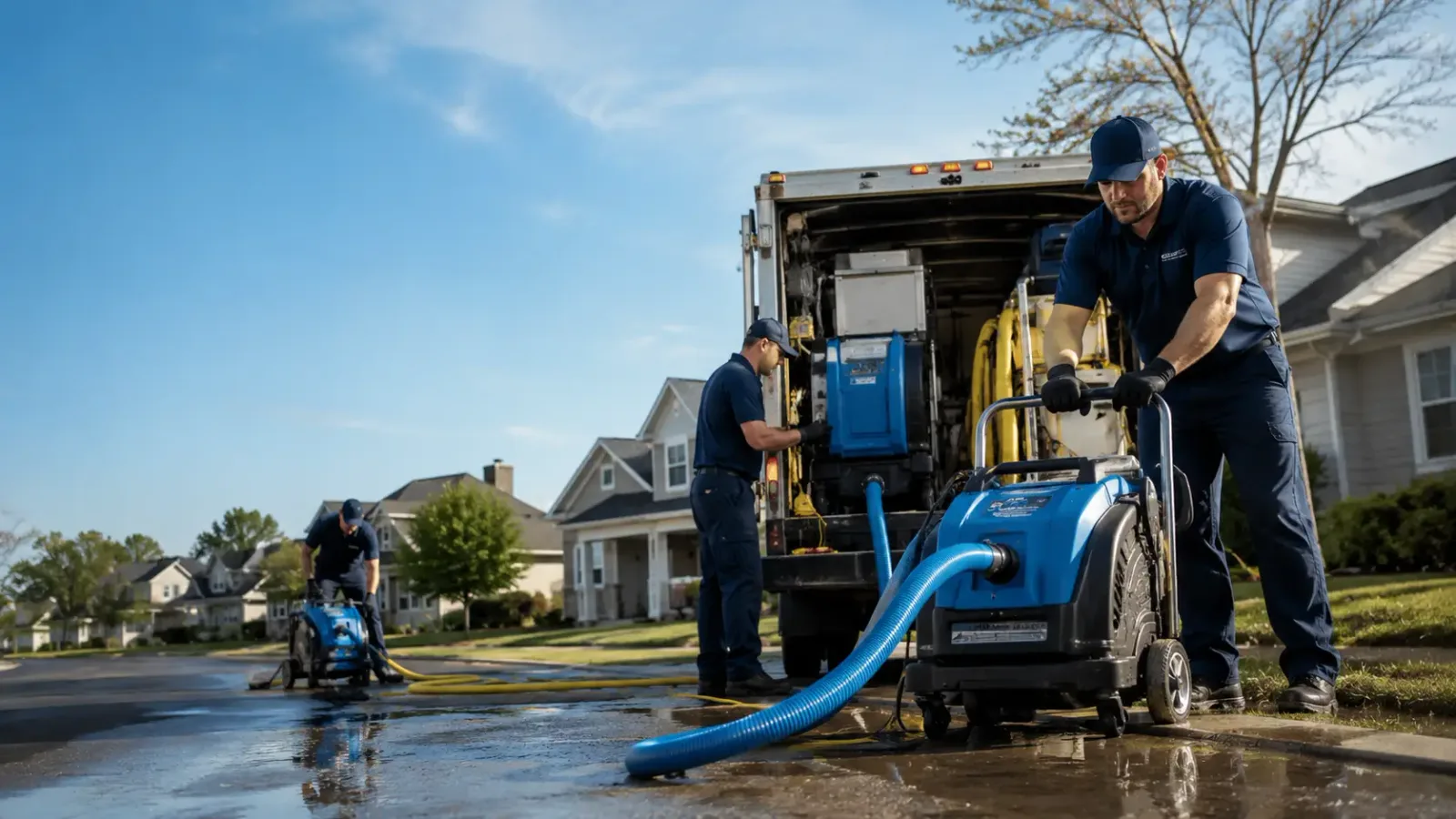Flood Damage Cleanup in Churchs Ferry, ND